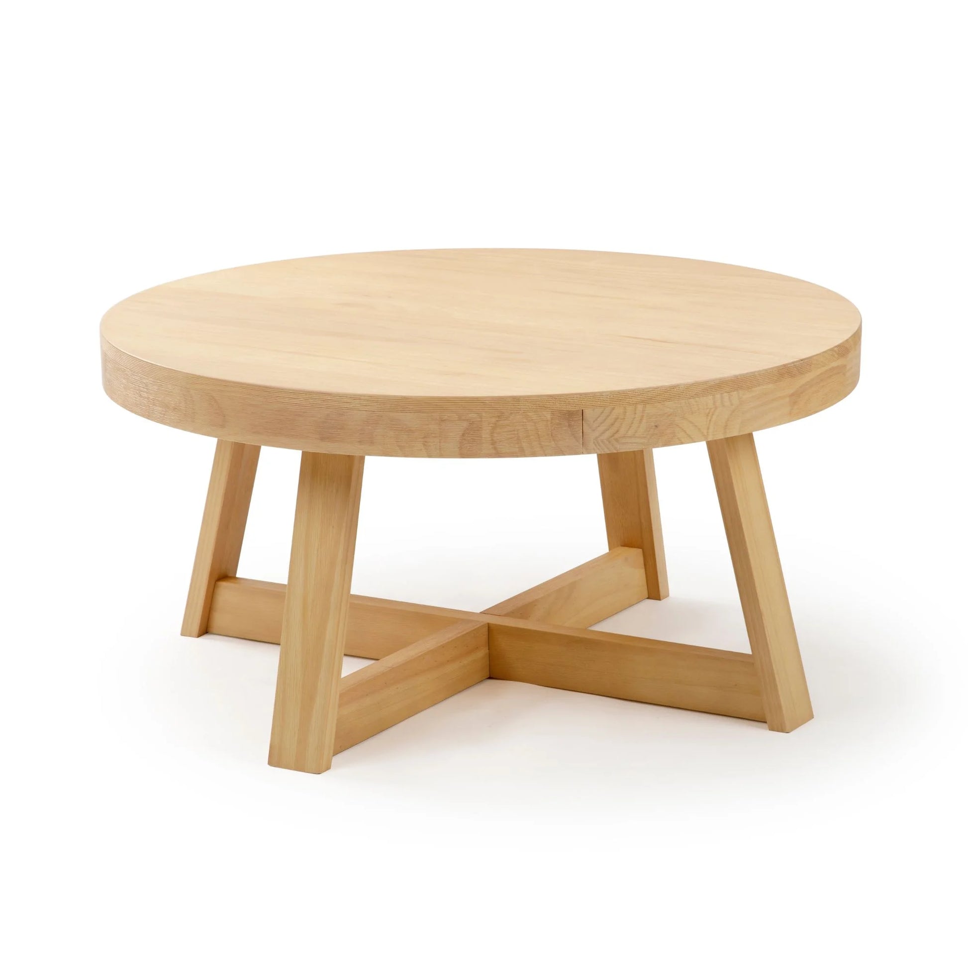 Classic Solid Wood round Coffee Table